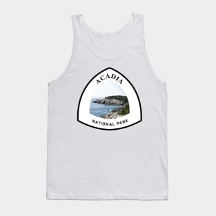 Acadia National Park trail marker Tank Top